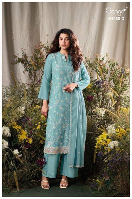 Ganga aivy 4460 Wholesale dress materials suppliers in Delhi